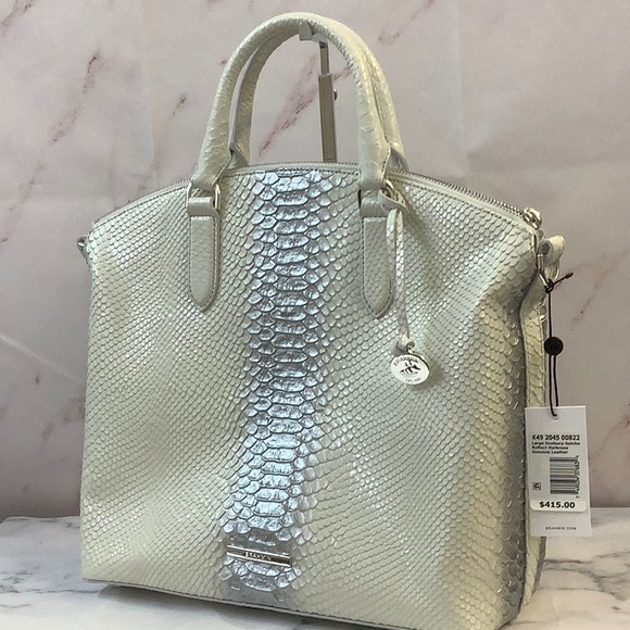 NWT BRAHMIN Large Duxbury Satchel & Reflect Harkness wallet - Picture 3 of 11